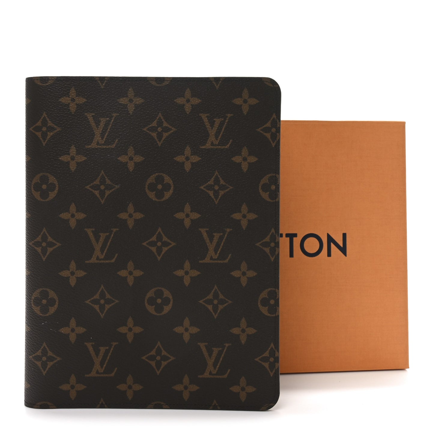 Monogram Desk Agenda Cover