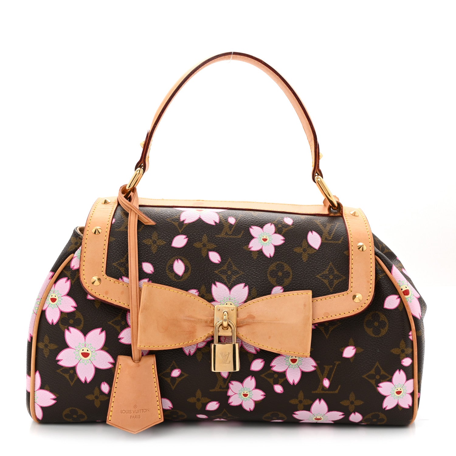 Louis Vuitton Monogram Cherry Blossom Sac Retro Bag Brown 1924184