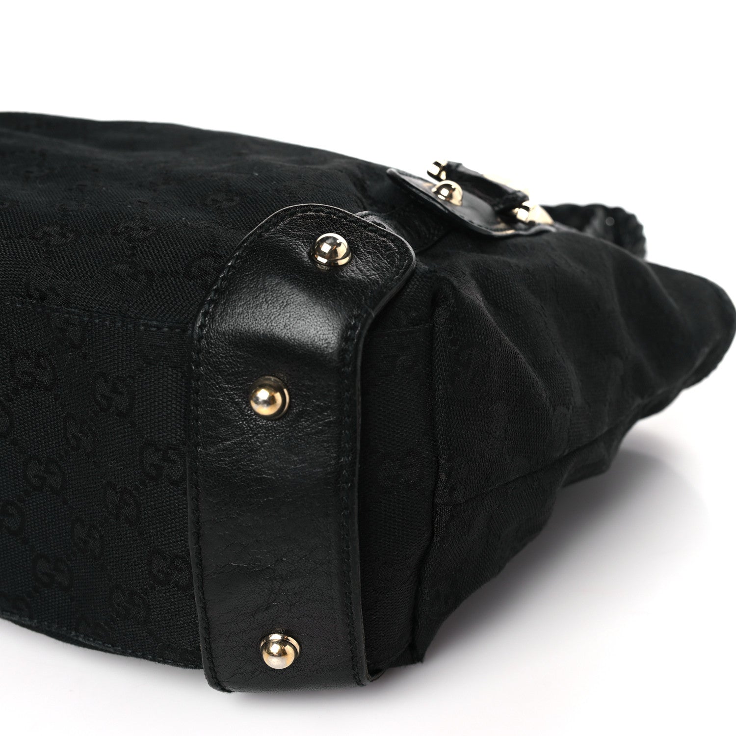 Gucci Monogram Small Pelham Shoulder Bag Black 9 of 11