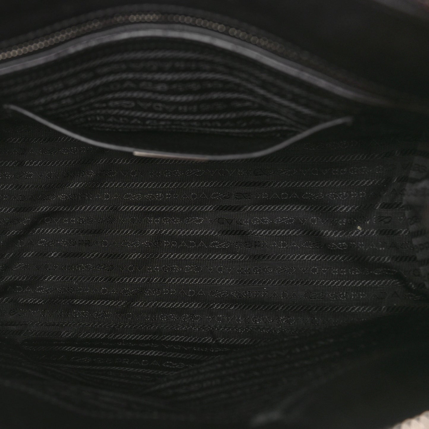 Glace Calfskin Zip Tote Moro Black
