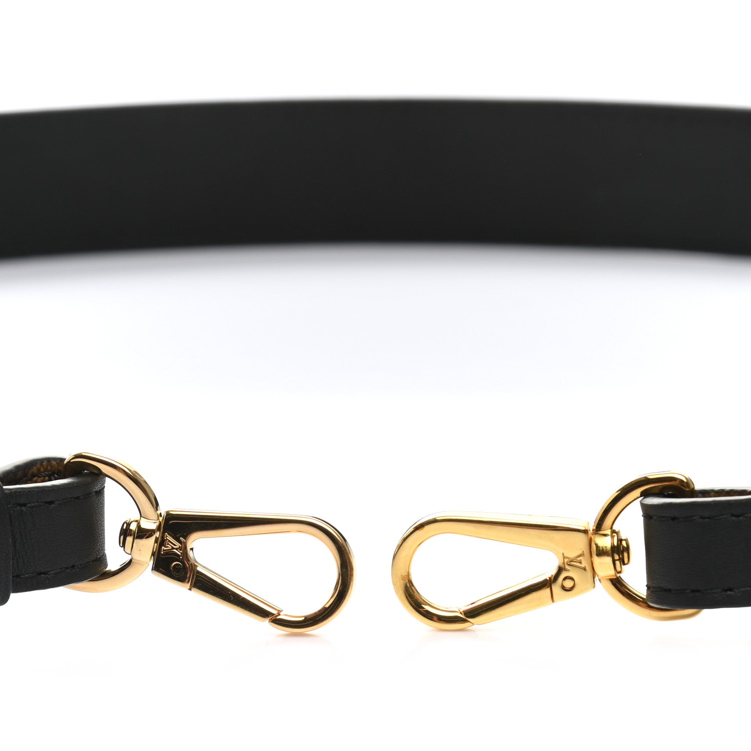 Louis Vuitton Monogram Bandouliere Shoulder Strap XL Black 4 of 4