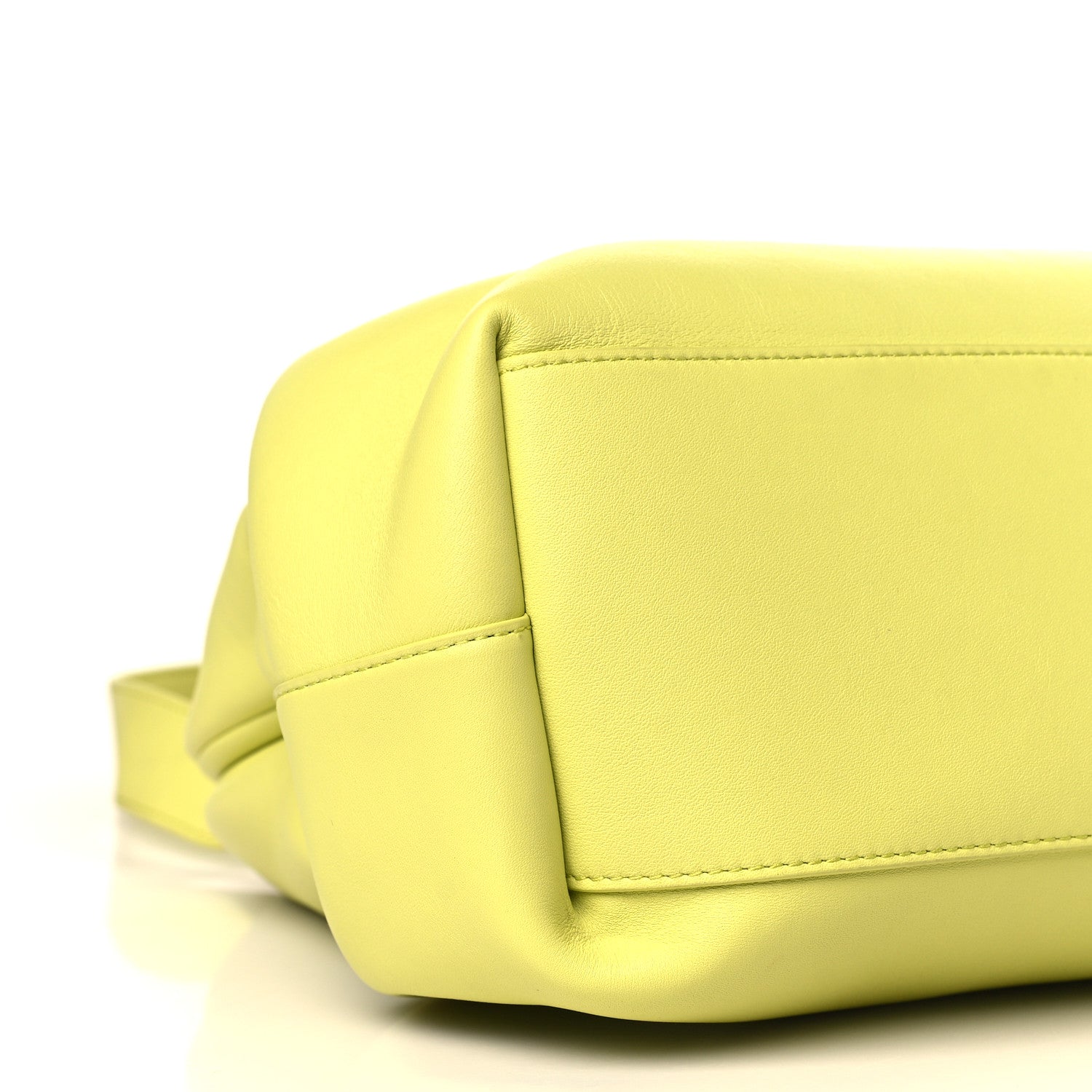 Bottega Veneta Calfskin Medium The Point Triangle Bag Seagrass 7 of 8