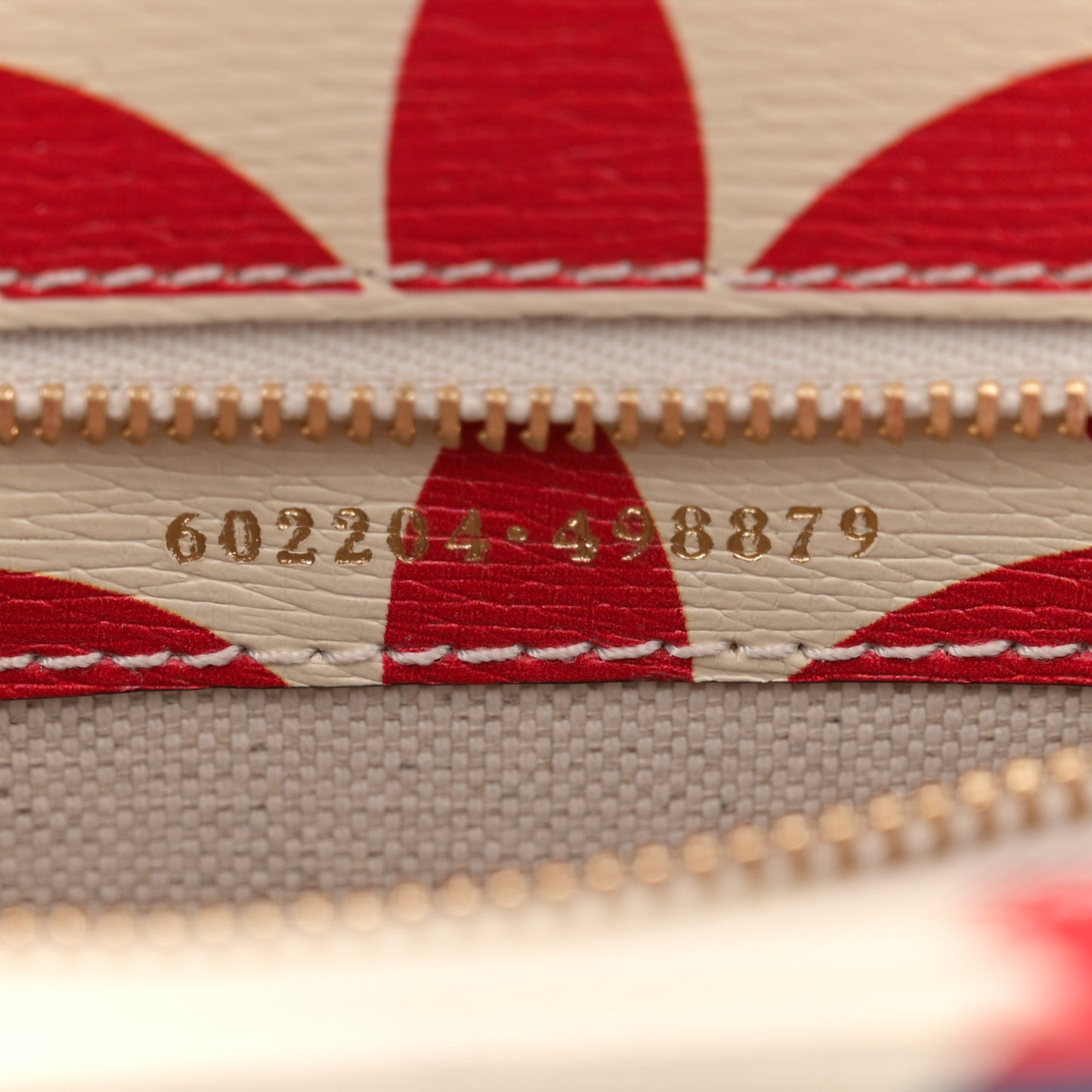 X ADIDAS Shangai Calfskin Web Trefoil Interlocking G Small Horsebit 1955 Shoulder Bag Red White Blue