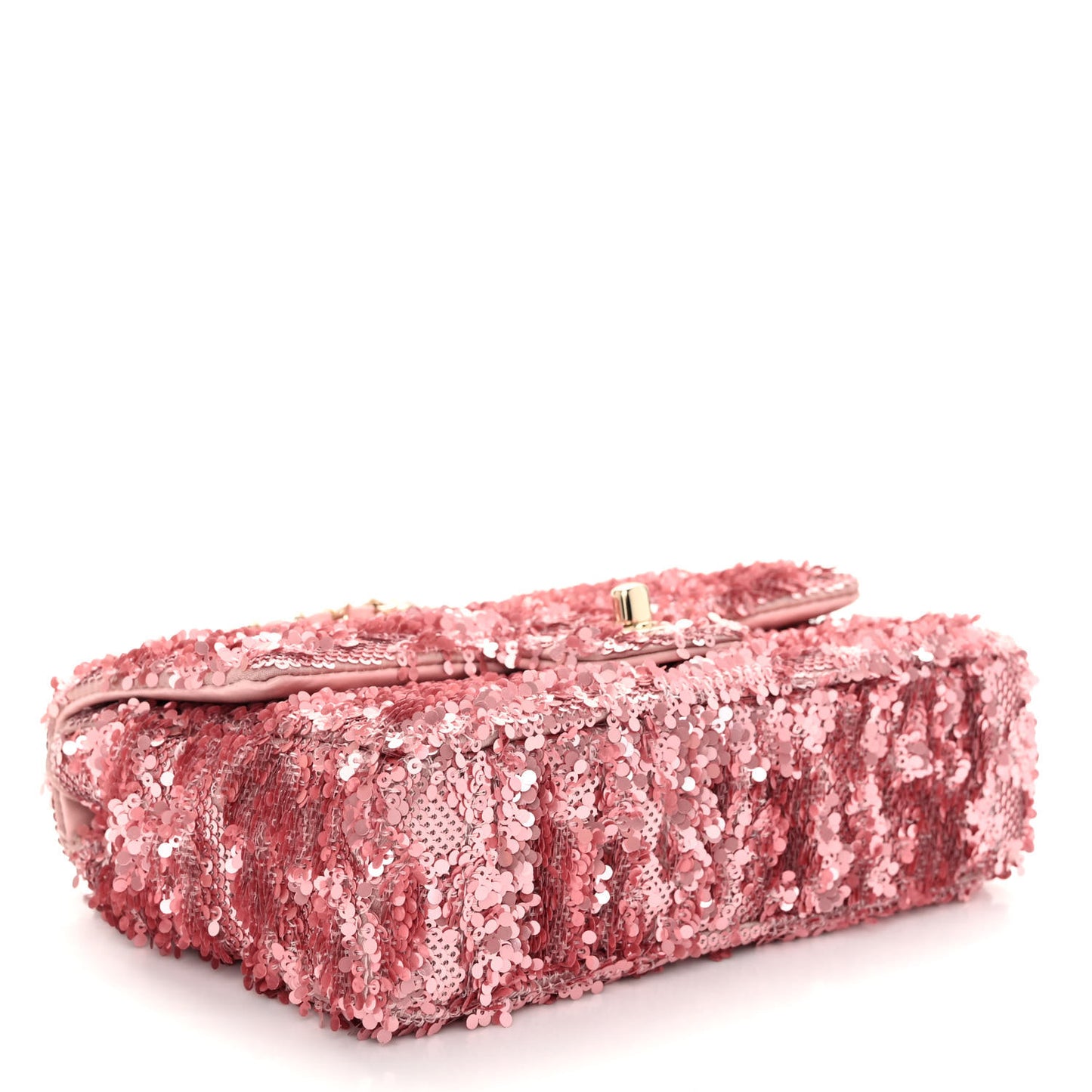 Sequin Mini Rectangular Flap Pink