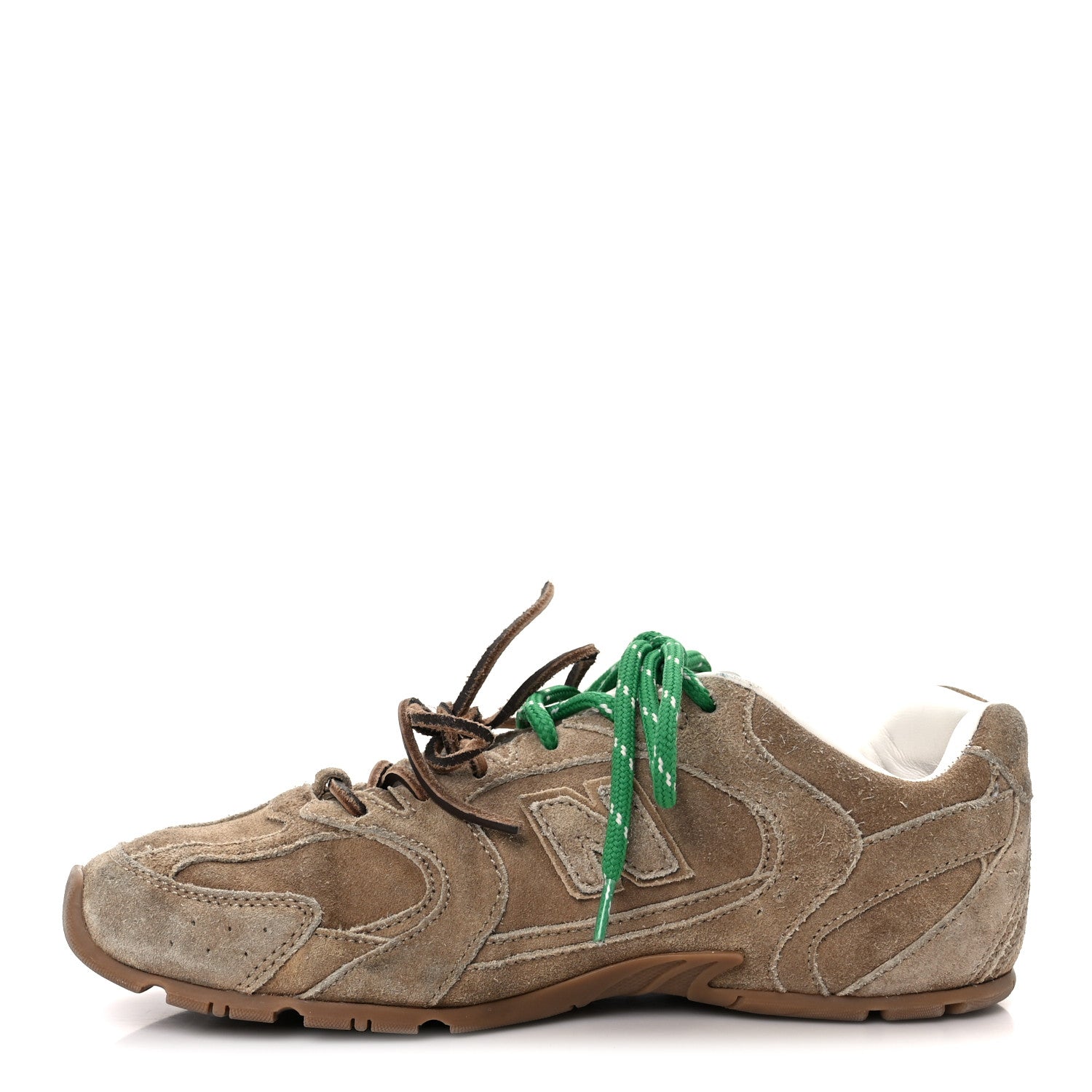 Miu Miu X NEW BALANCE Suede 530 SL Sneakers 38 Ecru 1821371