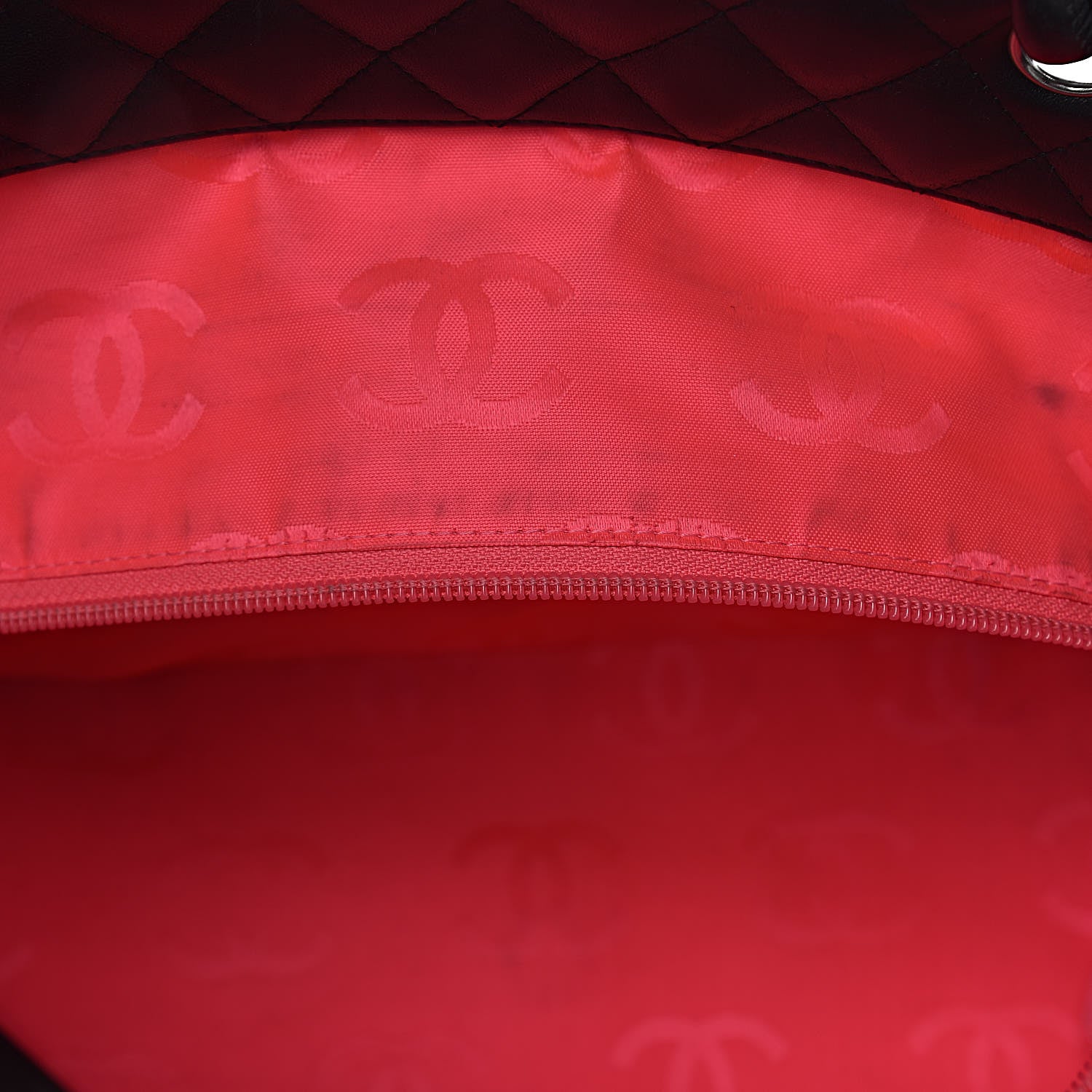 Chanel Calfskin Quilted Large Cambon Tote Black 9 of 16