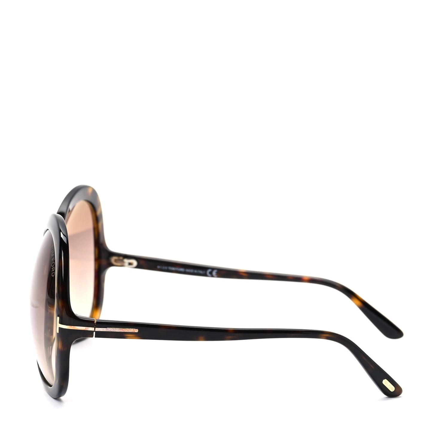 Acetate Rose Sunglasses TF765 Havana