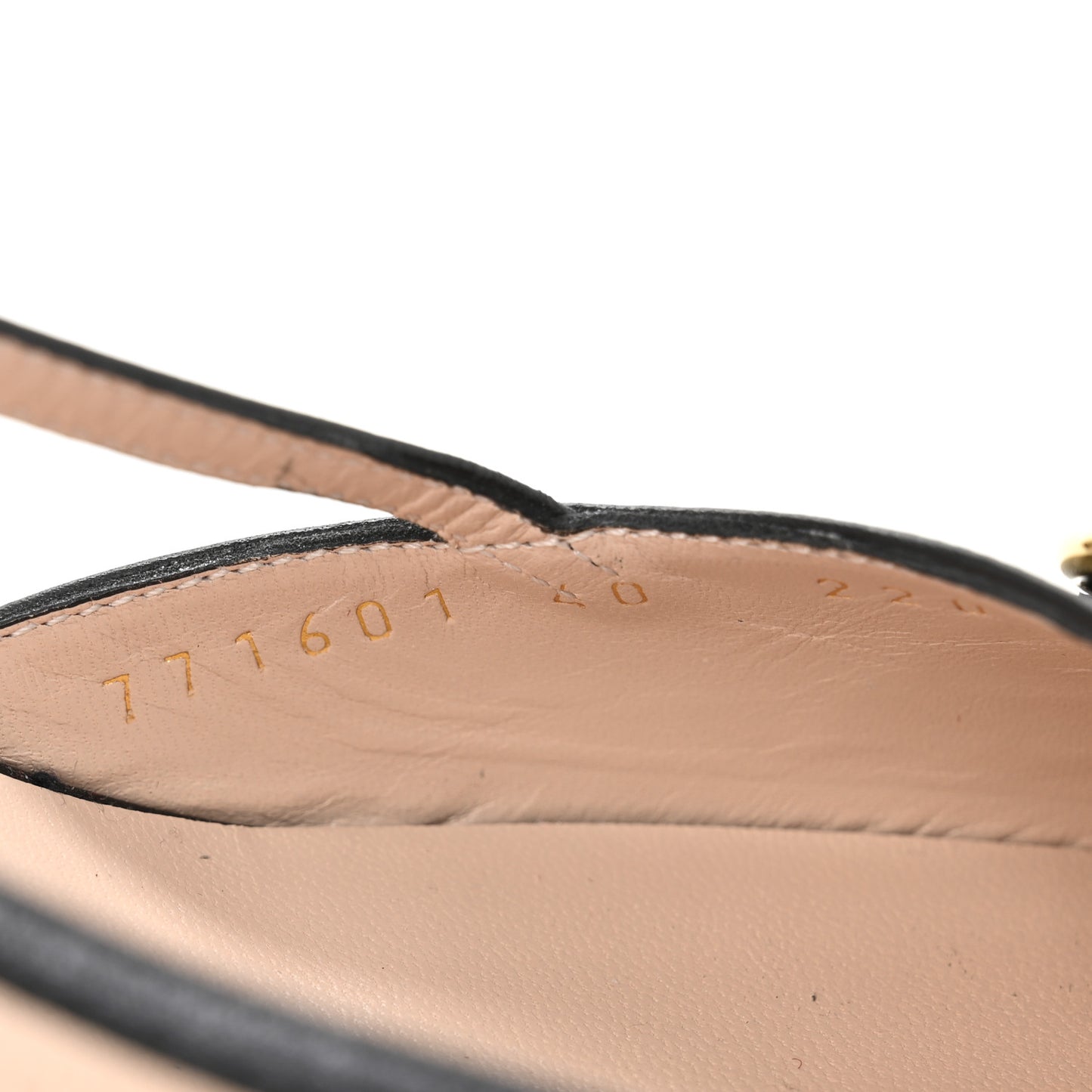 Malaga Kid Horsebit 70mm Slingback Pumps 40 Black