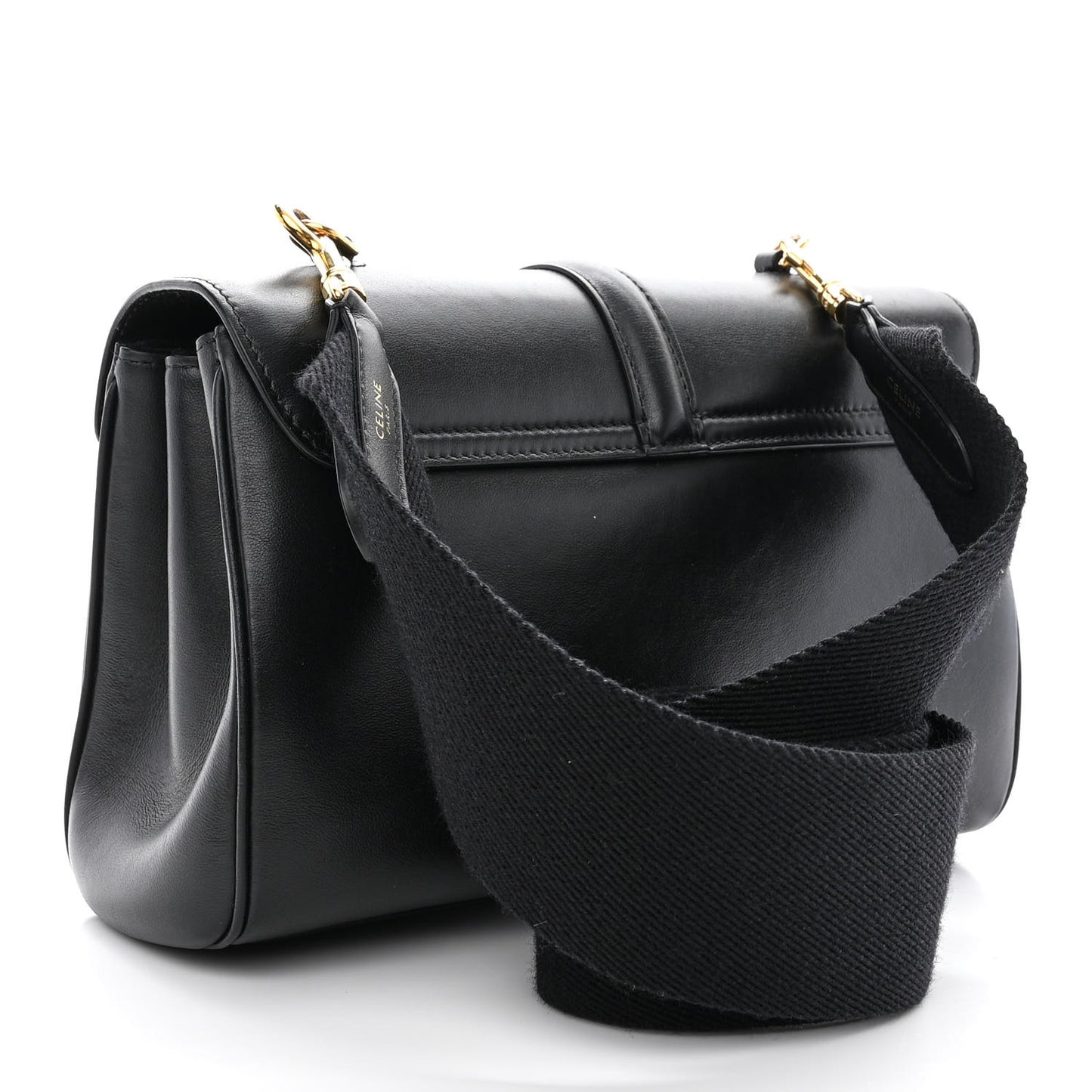 Smooth Calfskin Teen 16 Crossbody Bag Black