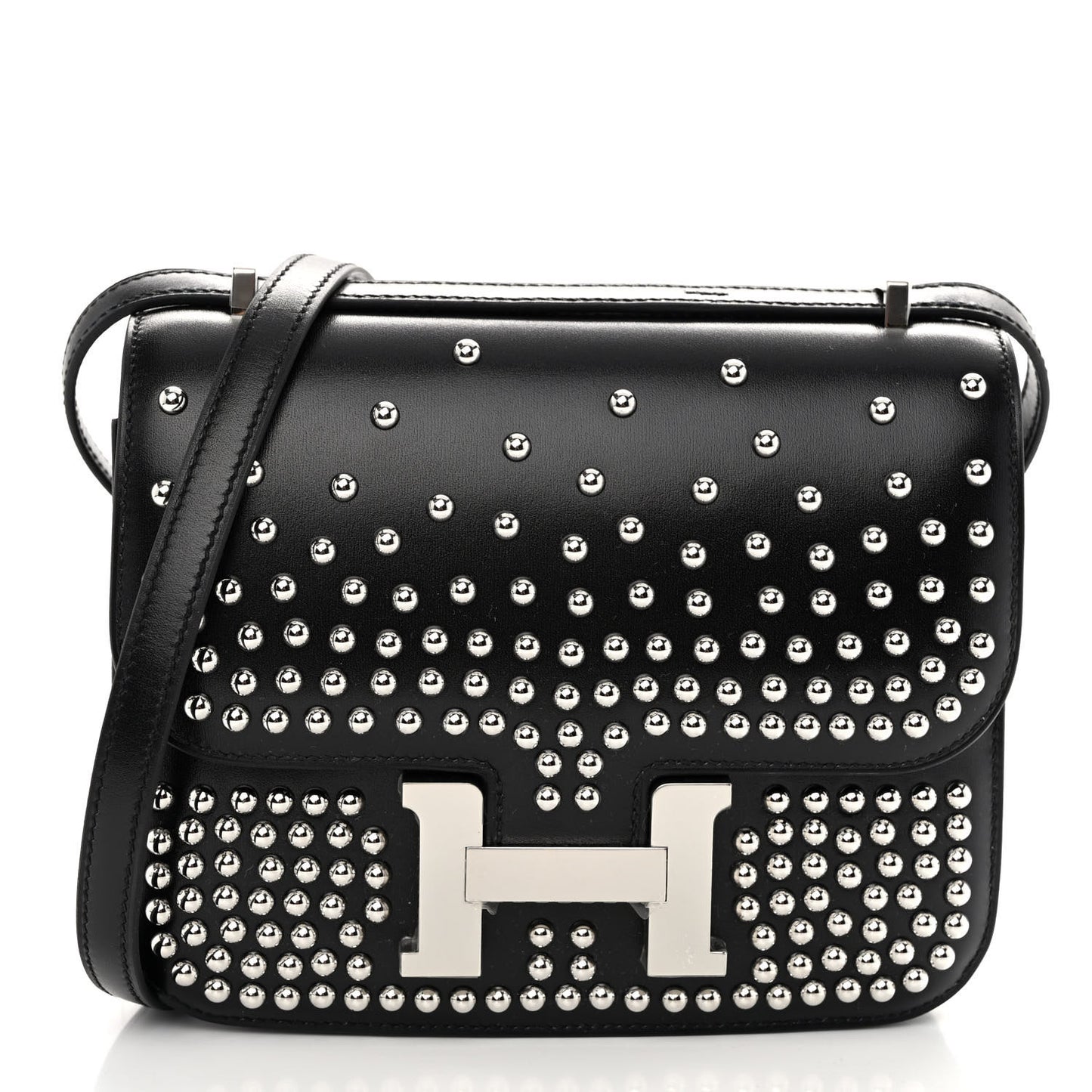 Box Studded Clouté Constance 18 Black