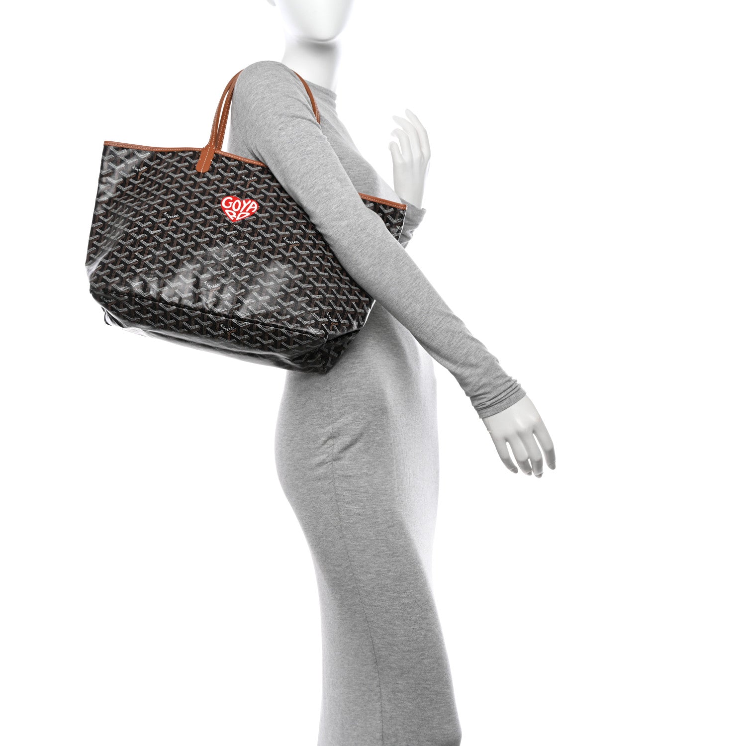 Goyard Goyardine Saint Louis PM Black Gold 2 of 10