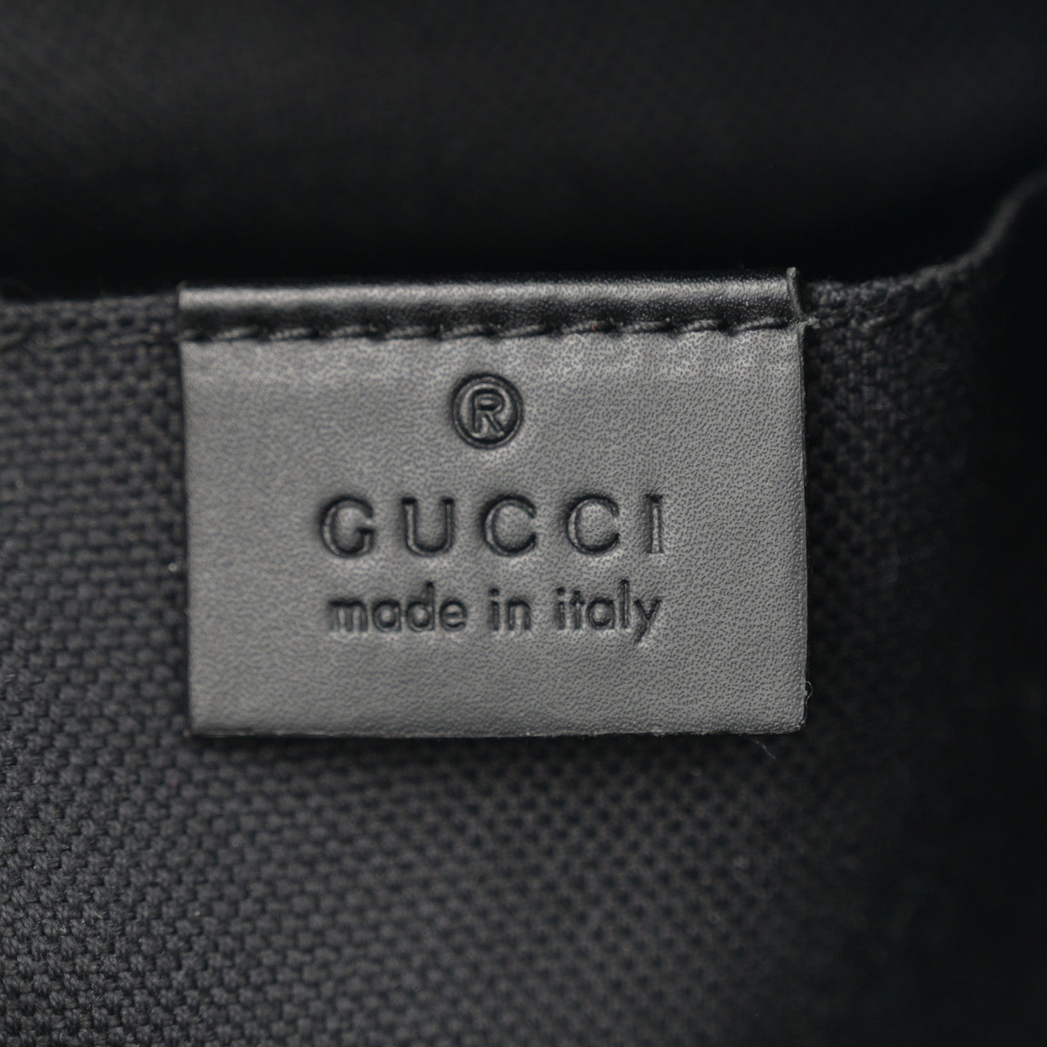 Gucci GG Supreme Monogram Web Small Flat Messenger Bag Black Grey 6 of 11