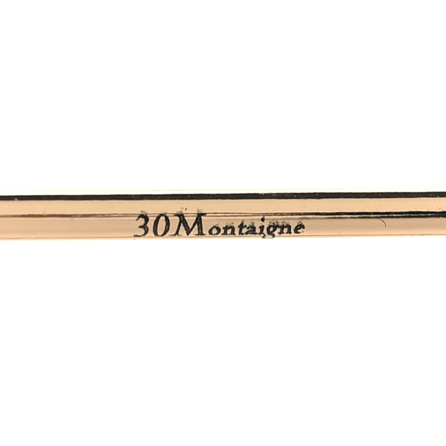 Square 30 Montaigne Sunglasses Black