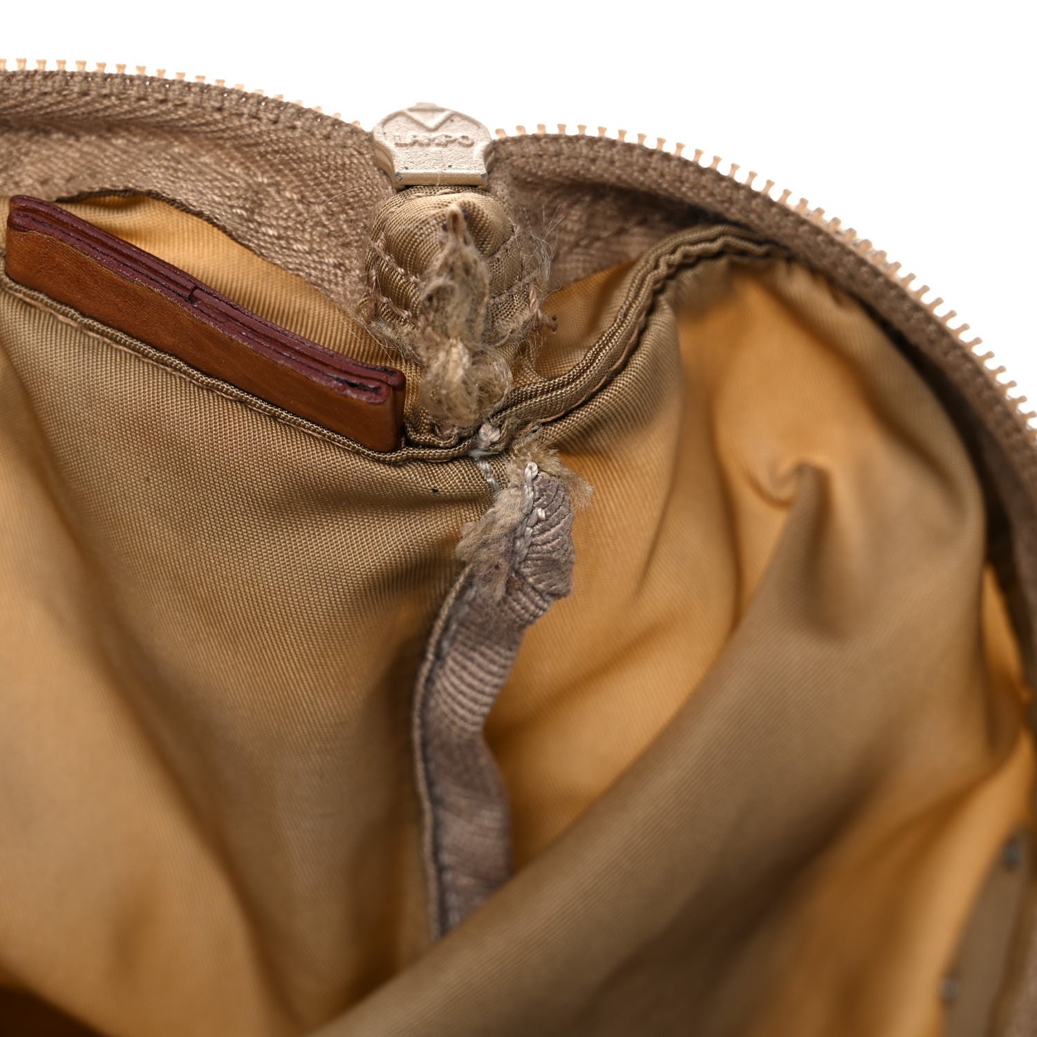 Prada Nylon Vela Flat Messenger Bag Tabacco 13 of 17