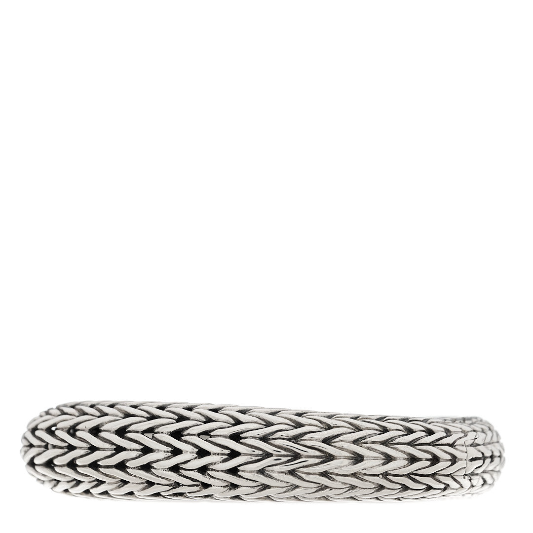 Sterling Silver Classic Chain Kick Cuff Bracelet