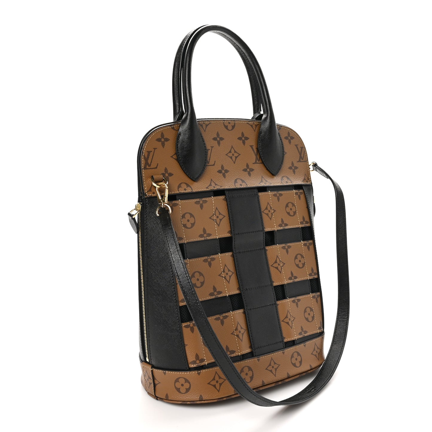 Reverse Monogram Tressage Tote