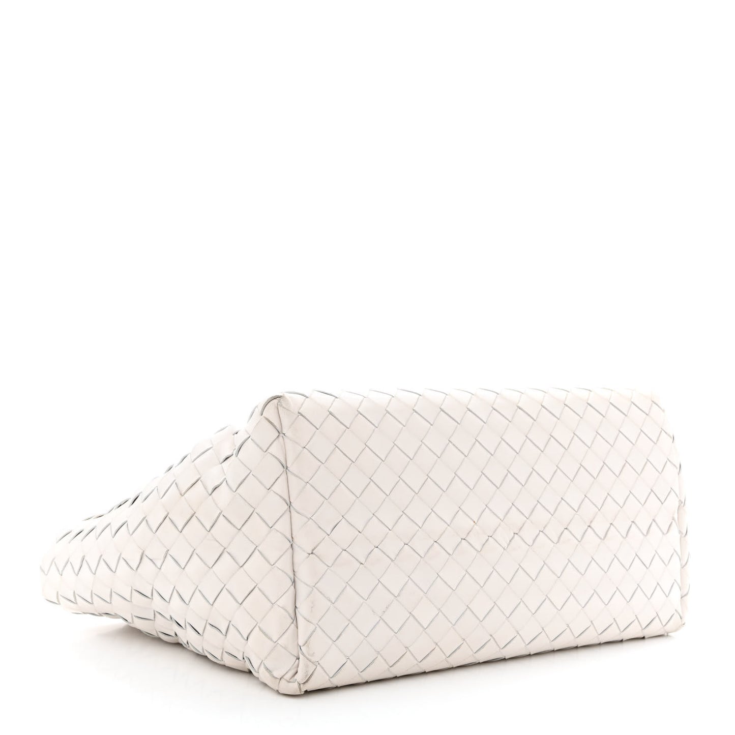 Nappa Intrecciato Tote Bag White