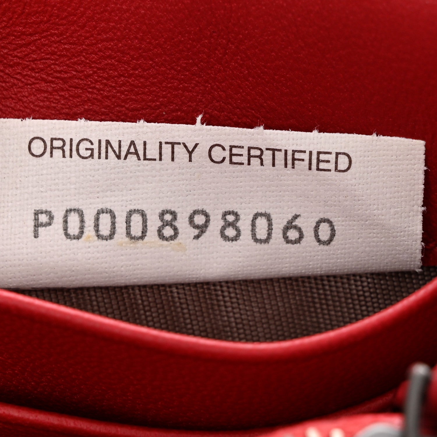 Bottega Veneta Nappa Intrecciato Chain Wallet China Red 7 of 11