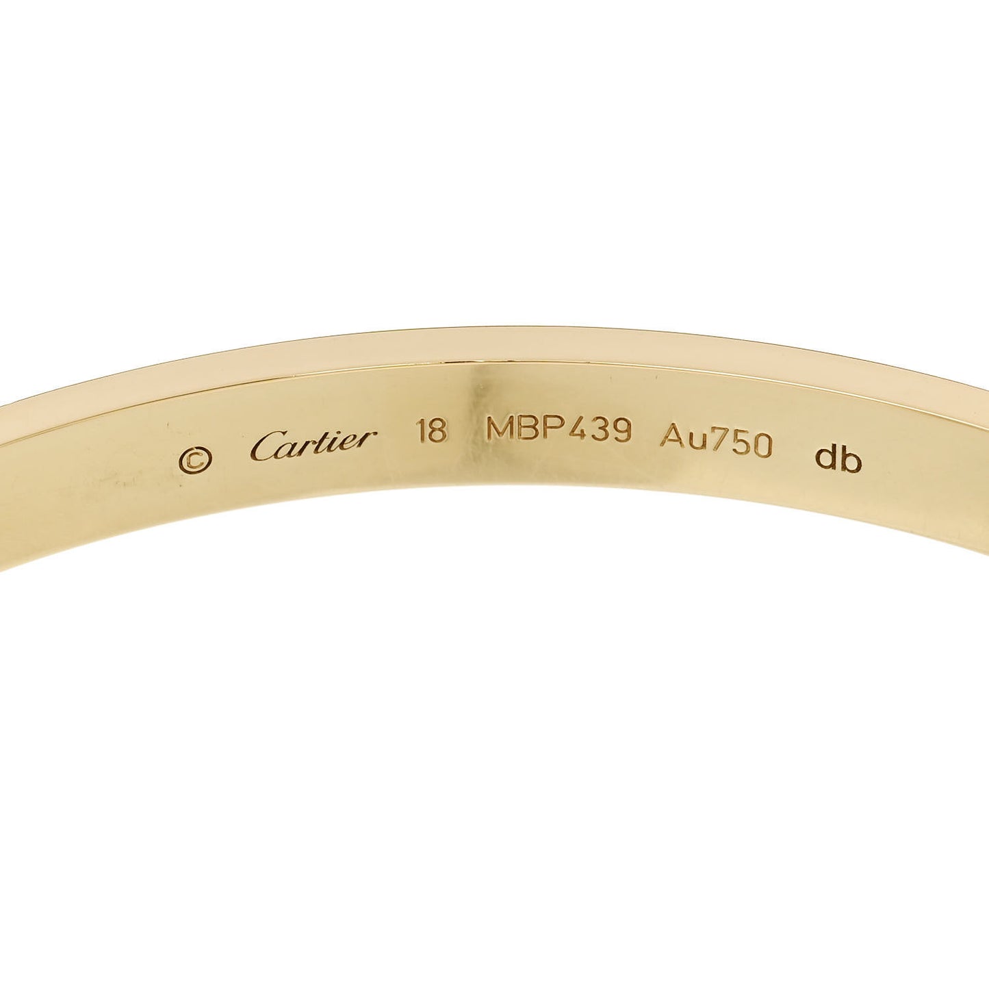 18K Yellow Gold LOVE Bracelet 18