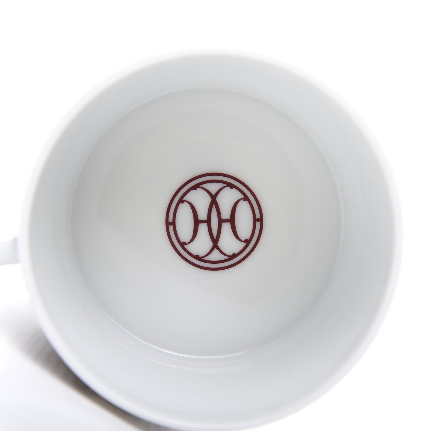 Porcelain H Deco Tea Set Rouge