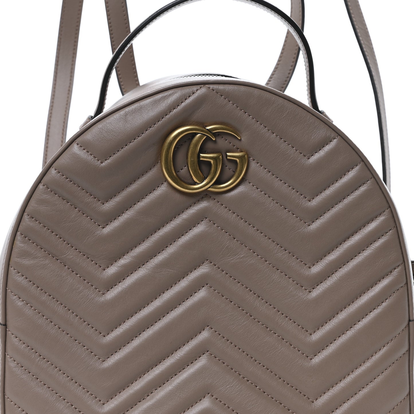 Calfskin Matelasse GG Marmont Backpack Porcelain Rose
