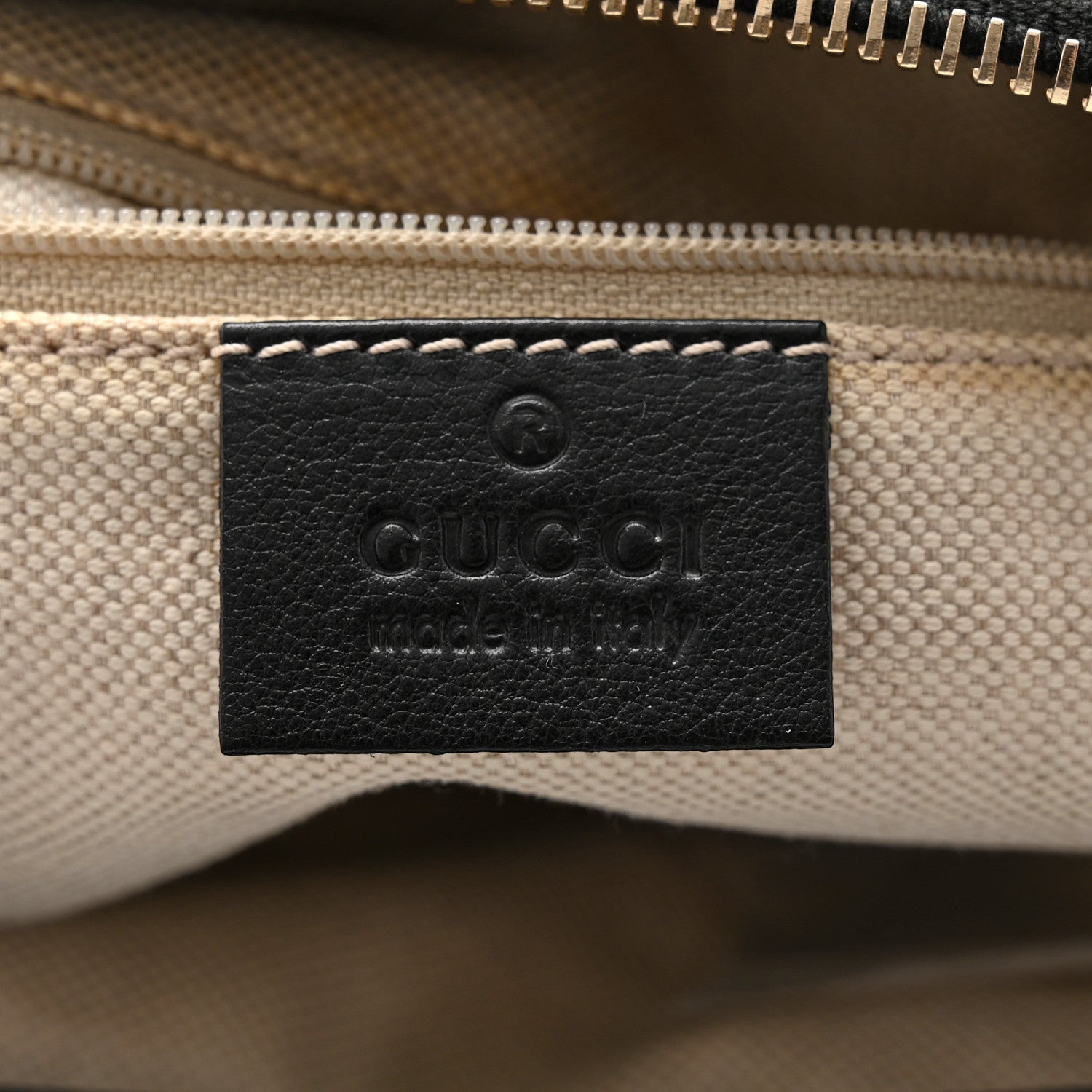 Gucci Monogram Medium Sukey Hobo Black 6 of 11