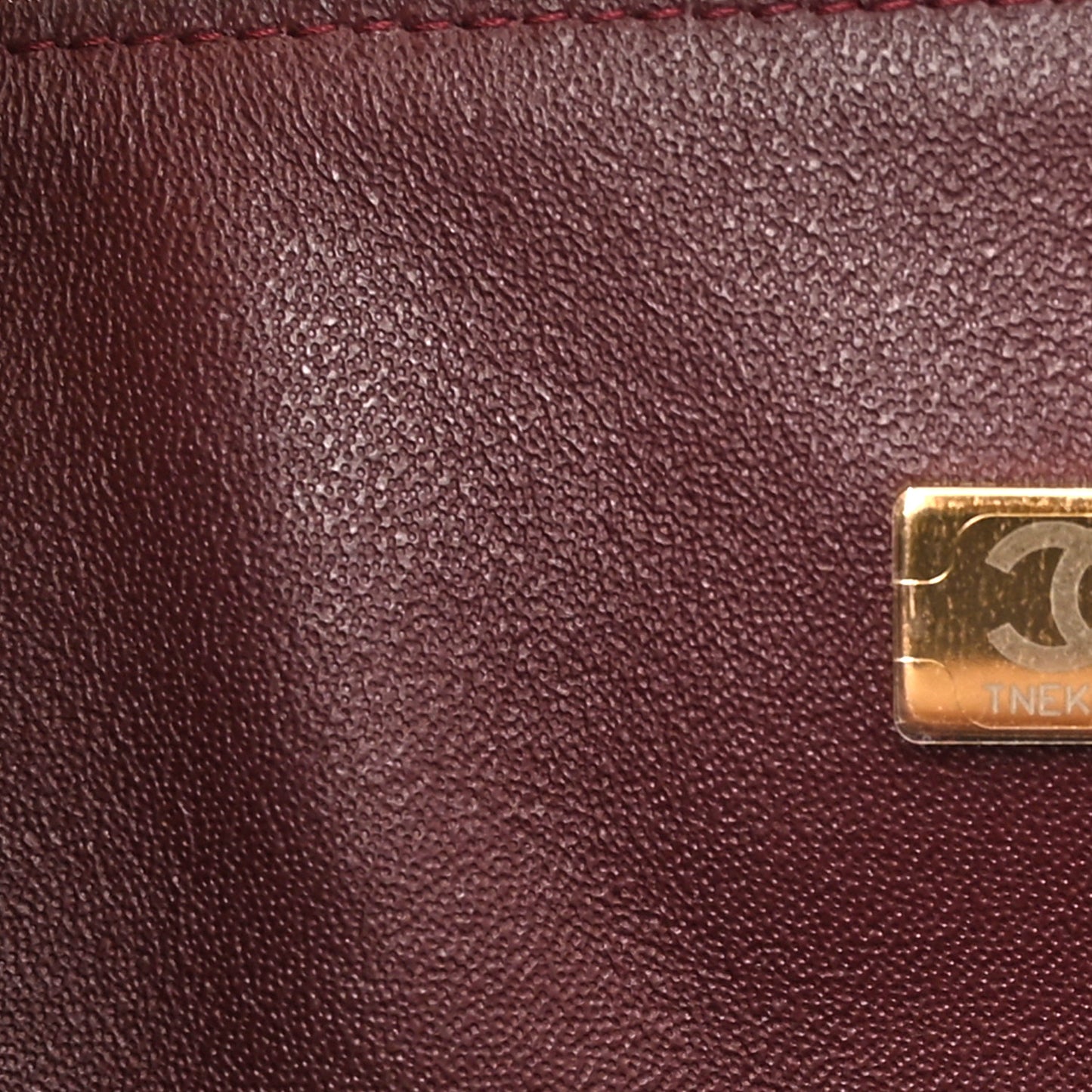 Lambskin Quilted Jumbo Double Flap Black