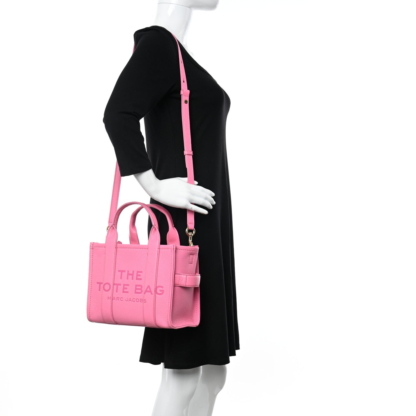 Grained Calfskin Small The Tote Bag Morning Glory