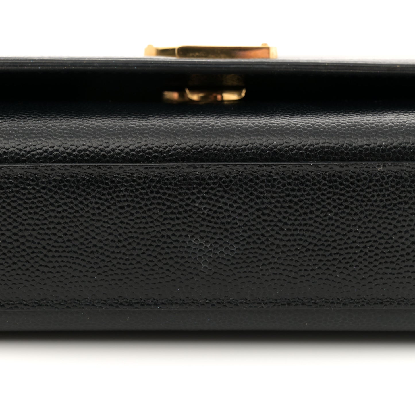 Grain De Poudre Medium Classic Monogram Kate Satchel Black