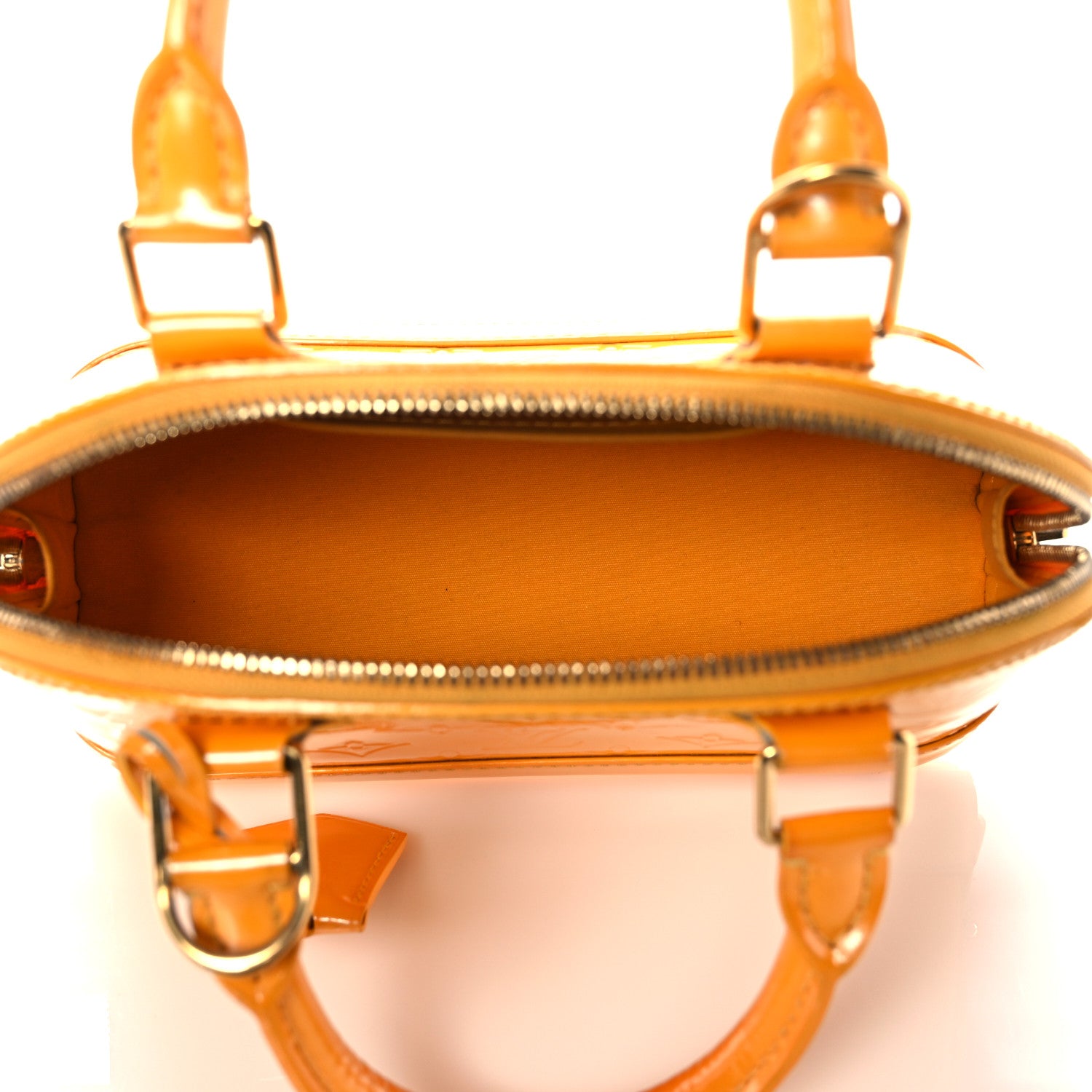 Louis Vuitton Vernis Alma BB Jaune Passion 4 of 17