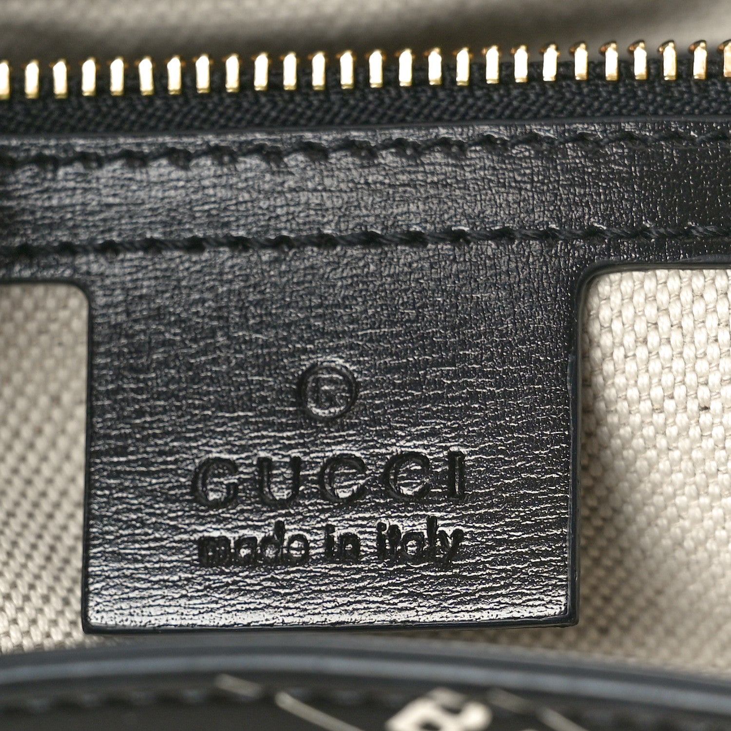 Gucci X BALENCIAGA Calfskin Logo Print Medium Jackie 1961 Hobo Black 6 of 10