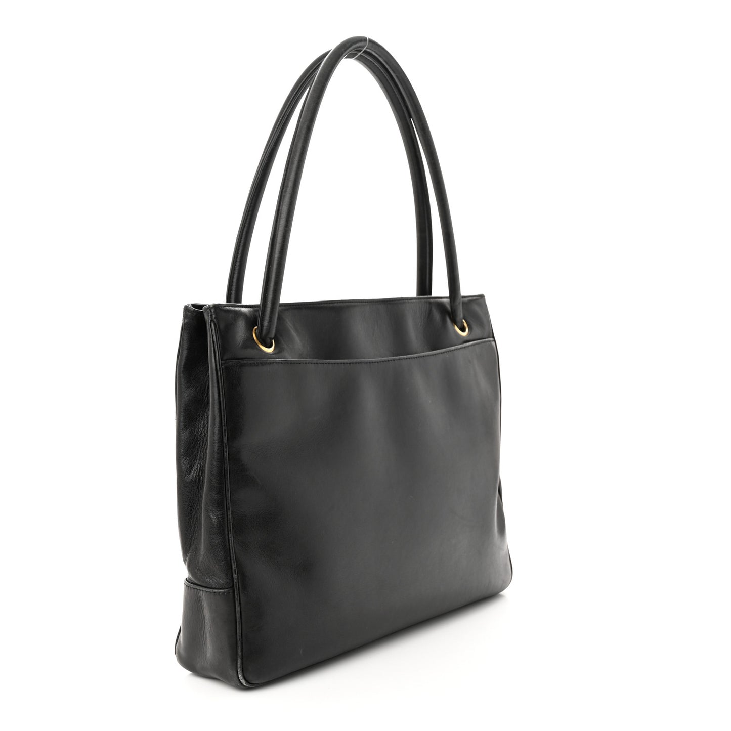 Lambskin CC Tote Black