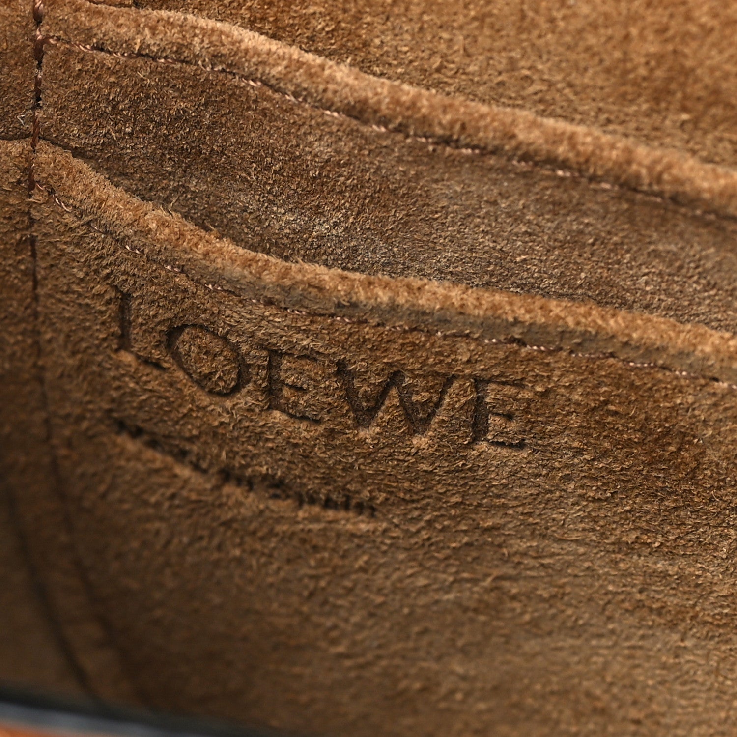 Loewe Grained Calfskin Mini Gate Crossbody Bag Caramel Pecan 6 of 8