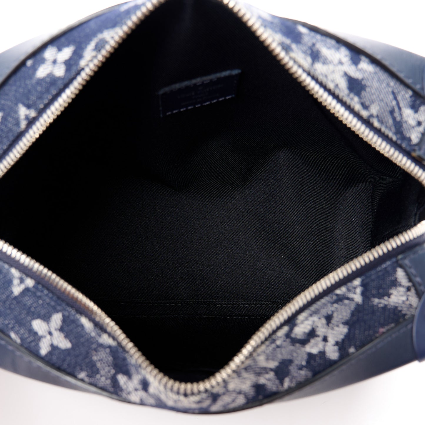 LOUIS VUITTON Monogram Tapestry Soft Trunk Bleu