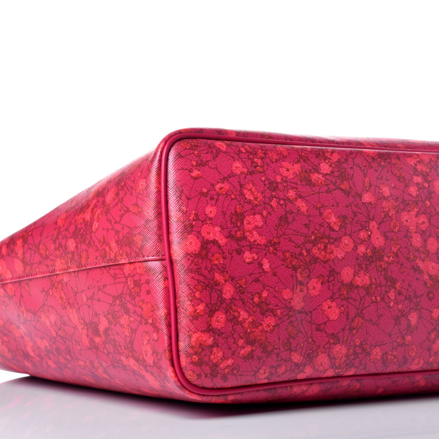 Givenchy Textured Coated Canvas Floral Print Large Antigona Tote Pink 7 of 8