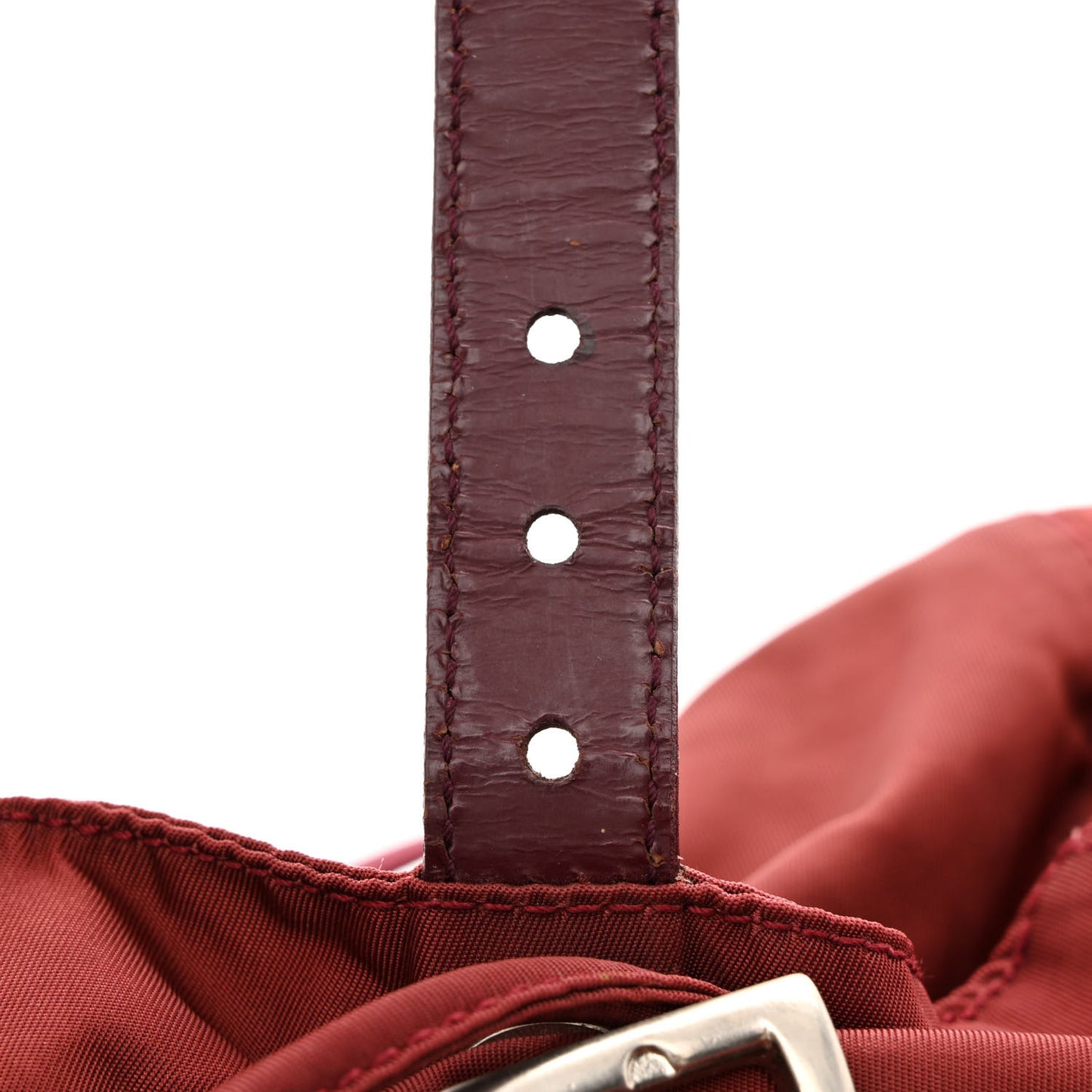 Nylon Vela Small Backpack Rosso