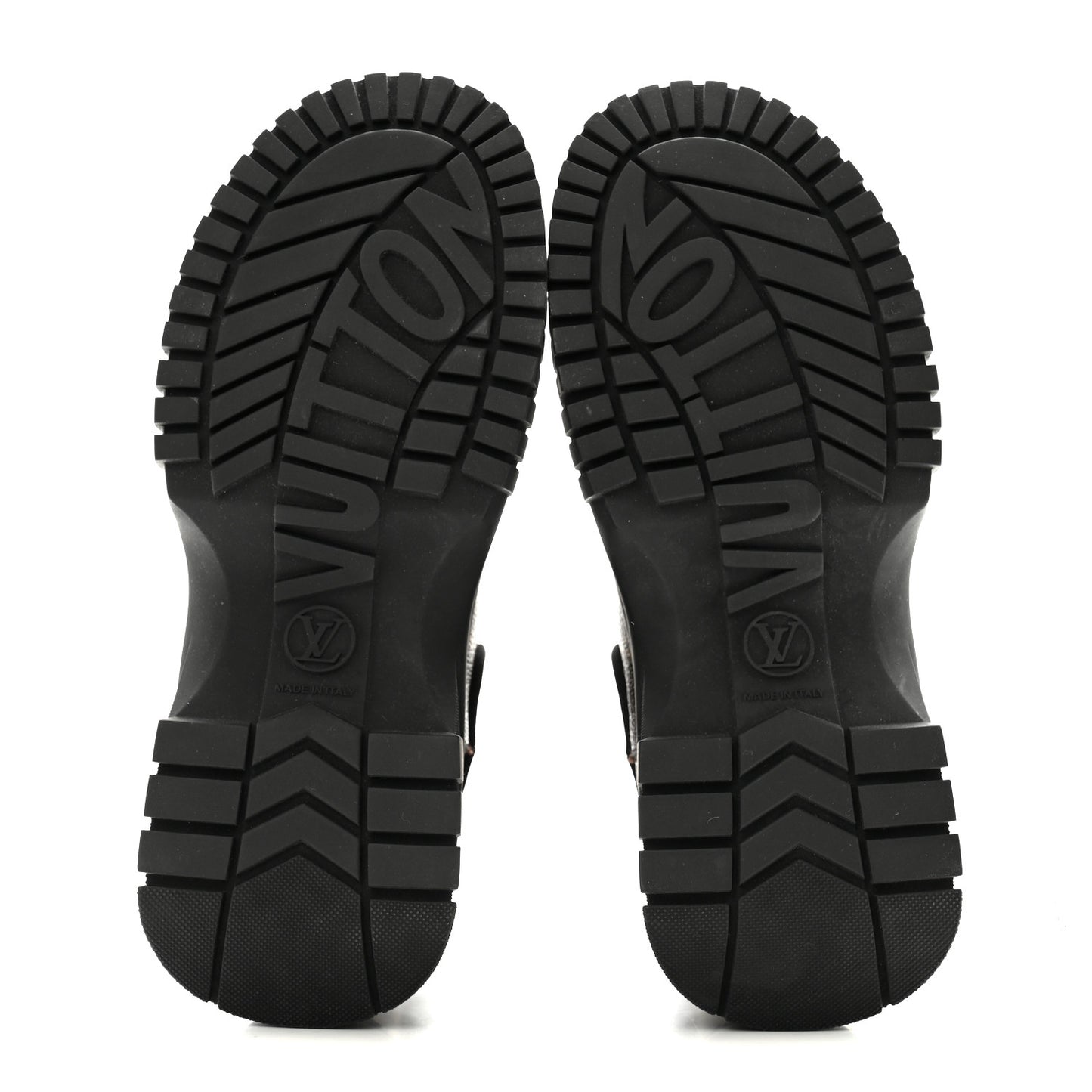 Patent Monogram Ruby Flat Ankle Boots 37 Black