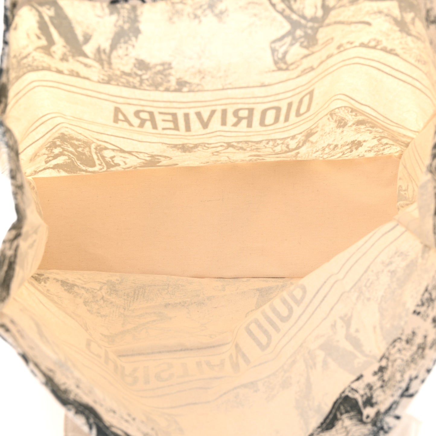 Canvas Dioriviera Tote Grey
