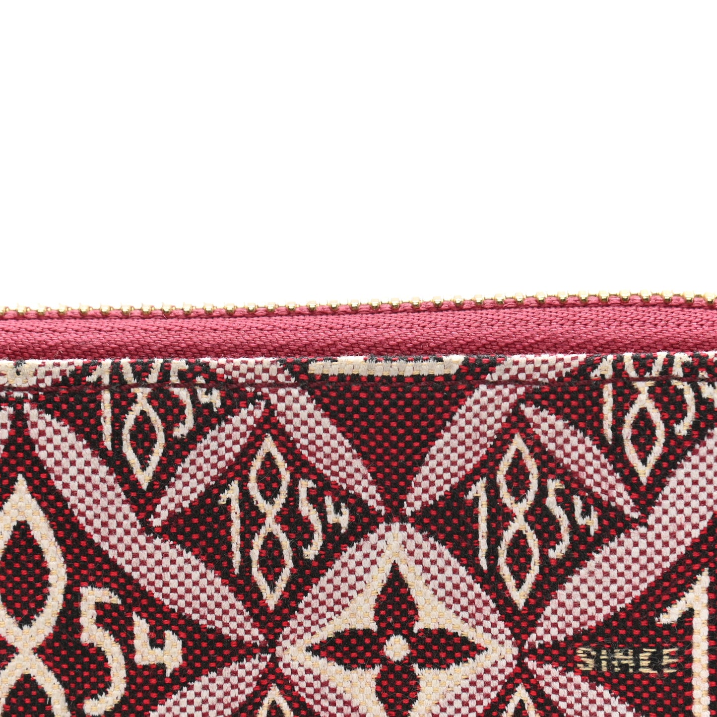 Jacquard Since 1854 Zippy Wallet Bordeaux