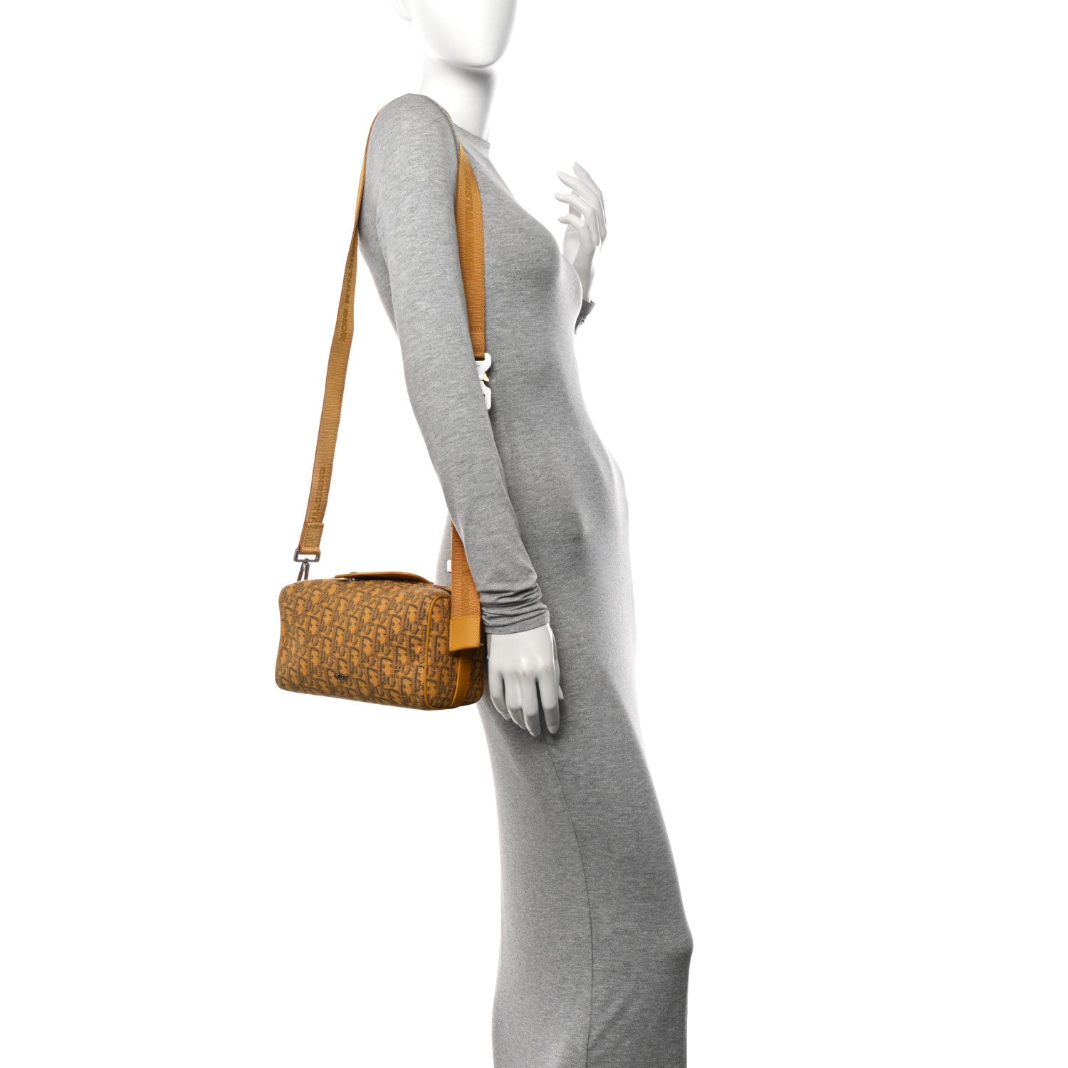 Christian Dior Oblique Lingot 22 Bag Yellow 2 of 11