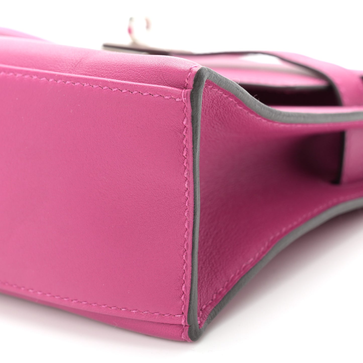 Swift Kelly Pochette Clutch Rose Pourpre