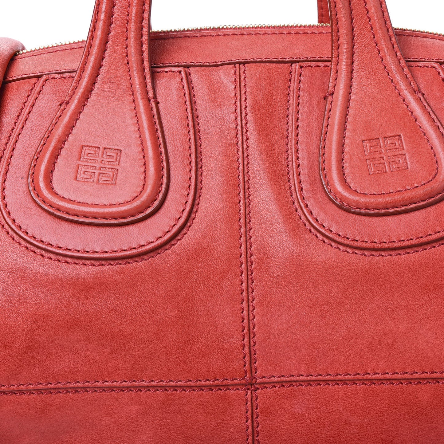 Lambskin Small Nightingale Red