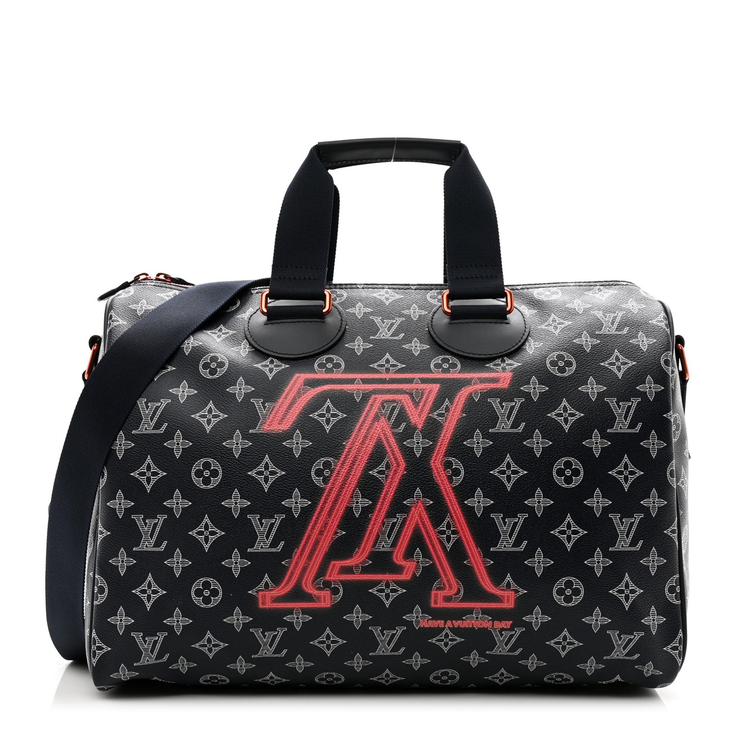 Monogram Upside Down Speedy Bandouliere 40