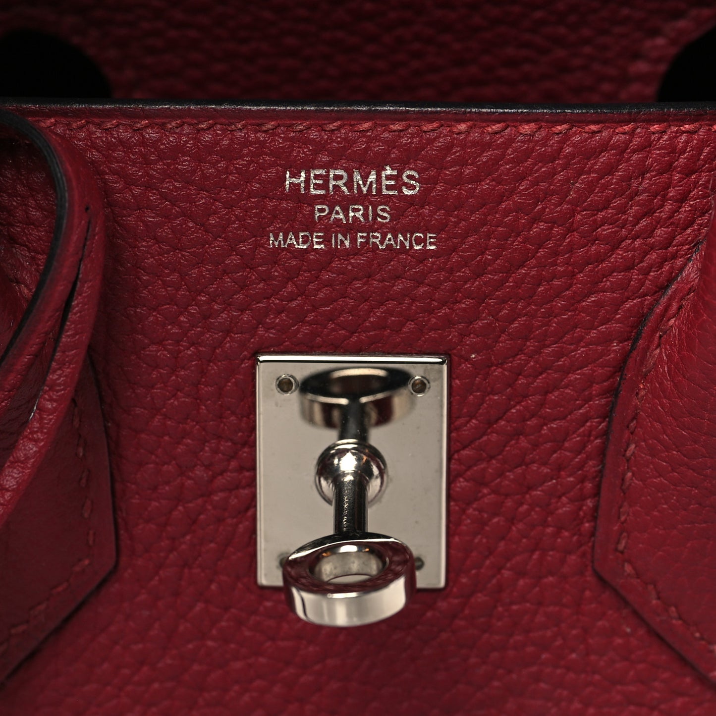 Togo Birkin 25 Rouge Grenat