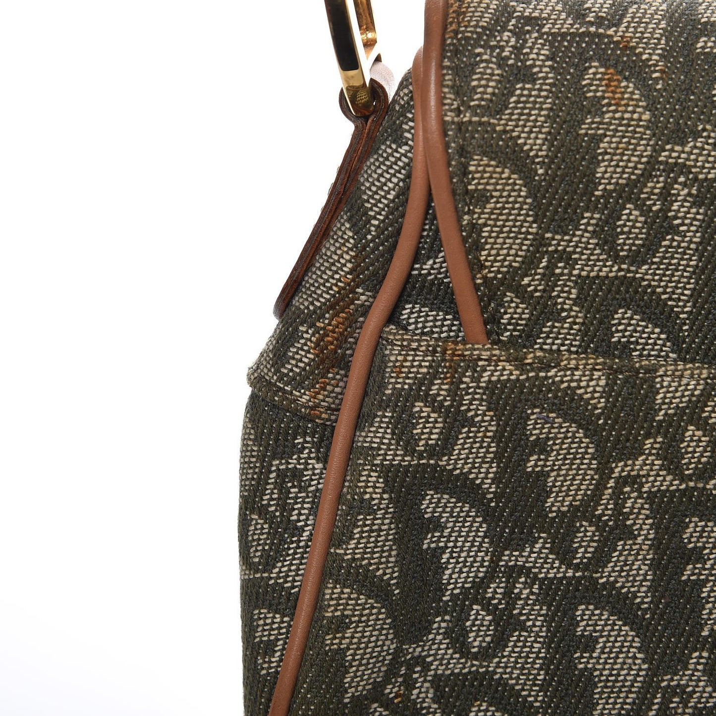 Monogram Double Saddle Bag Green