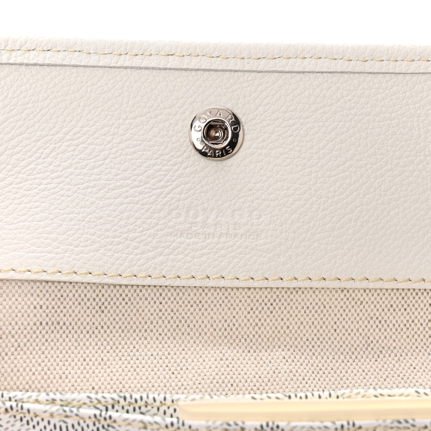 Goyardine Saint Louis PM White