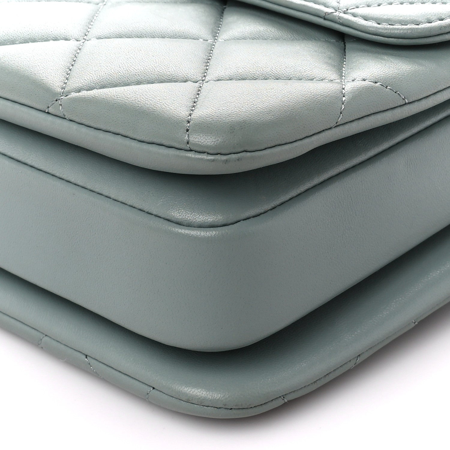 Chanel Lambskin Quilted Small Trendy CC Flap Dual Handle Bag Blue 10 of 10