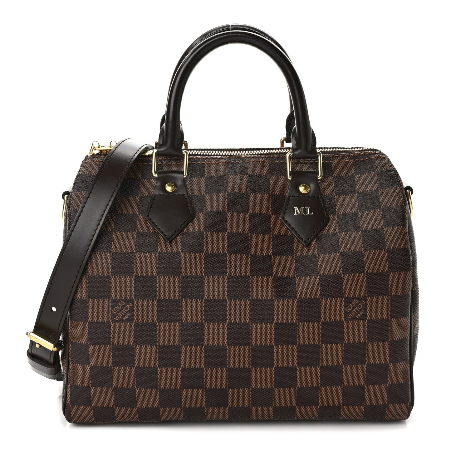 Damier Ebene Speedy Bandouliere 25