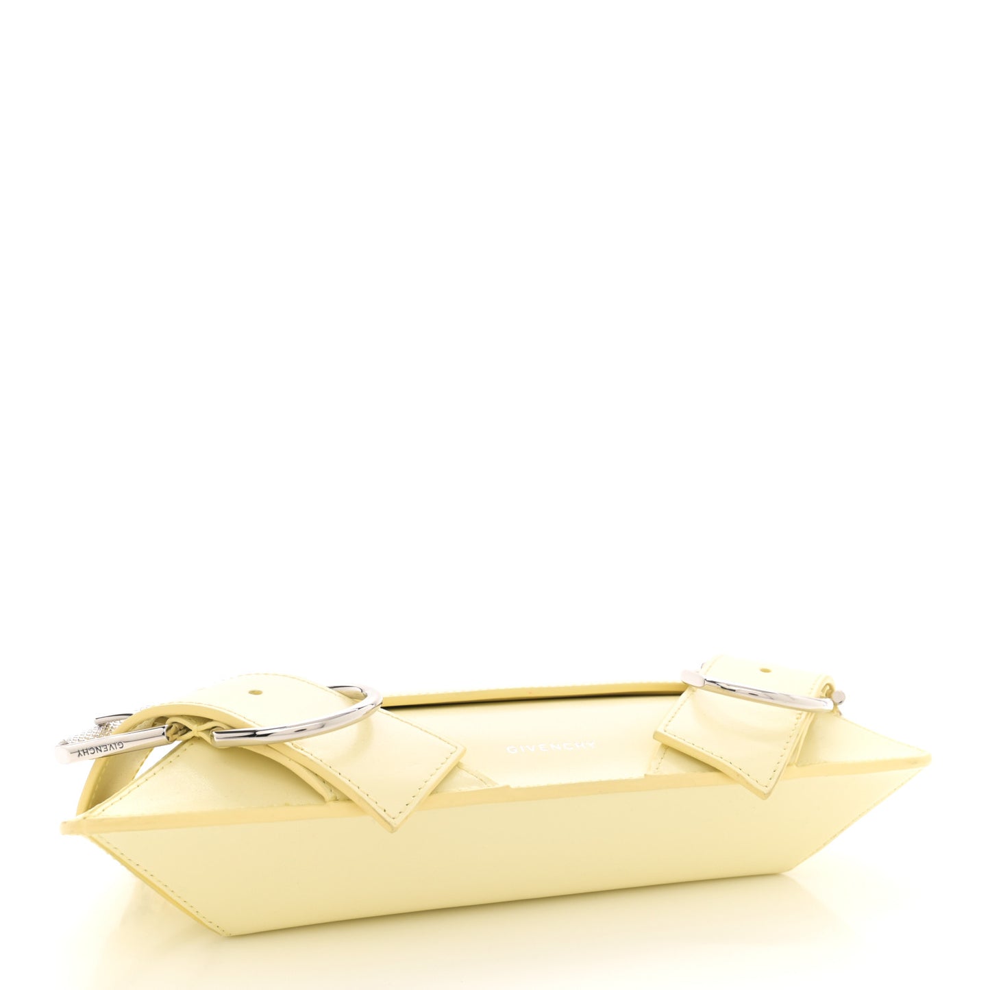 Calfskin Voyou Flap Bag Soft Yellow