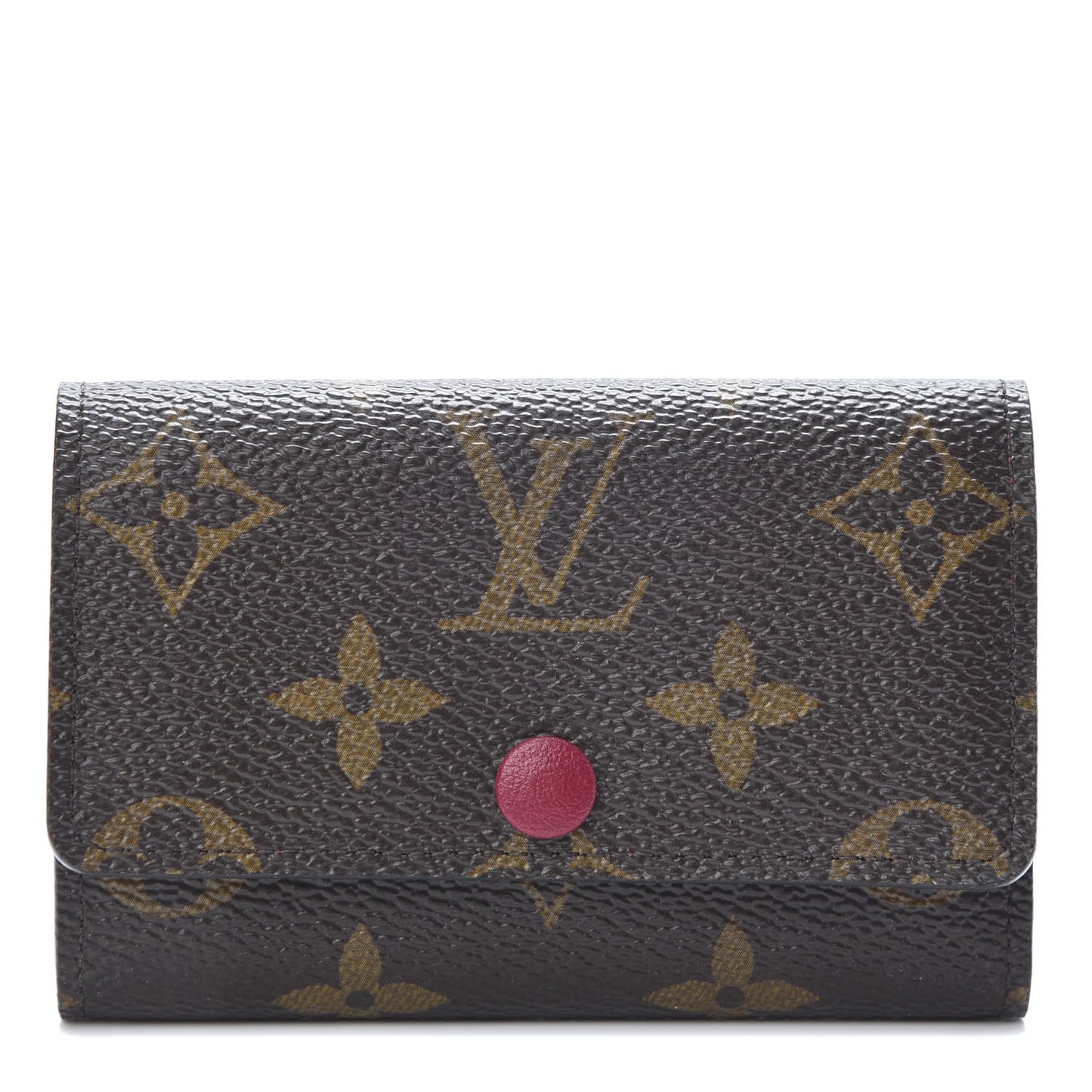 Monogram 6 Key Multicles Holder Fuchsia